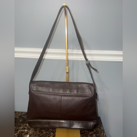 The Sak Dark Brown Leather Shoulder Bag - Picture 4 of 14